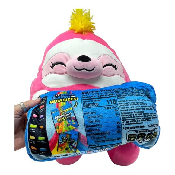 ZURU Snackles Susie Sloth Mike & Ike Mega Mix Candy Plush Stuffed Animal Toy - Picture 7 of 11